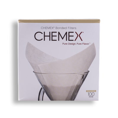 Papírové filtry pro Chemex čtvercové (100 ks)