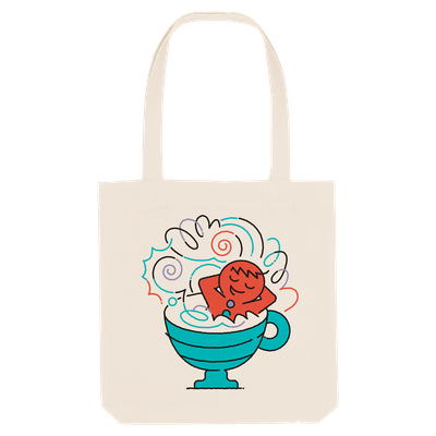 Plátěná taška Šálek