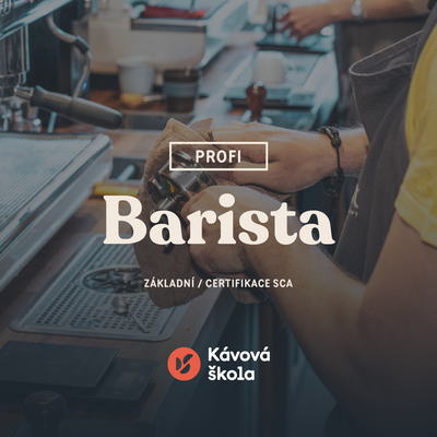 Základní baristický kurz s certifikací SCA