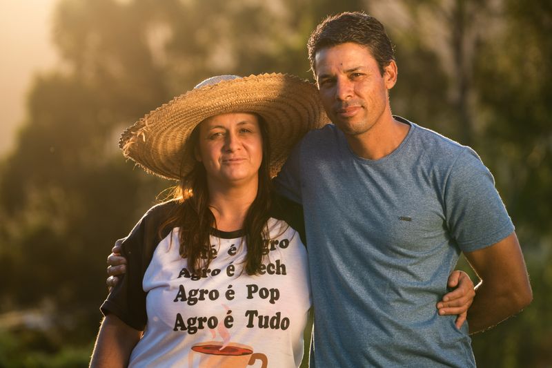 Valdir and Daniela