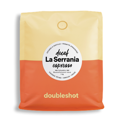 Colombia La Serrania Espresso Decaf 1 kg